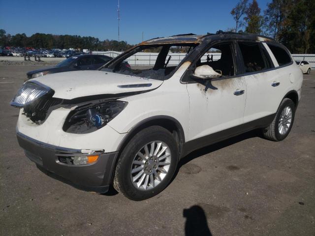 5GAKRBED7BJ179044 - 2011 BUICK ENCLAVE CXL WHITE photo 1