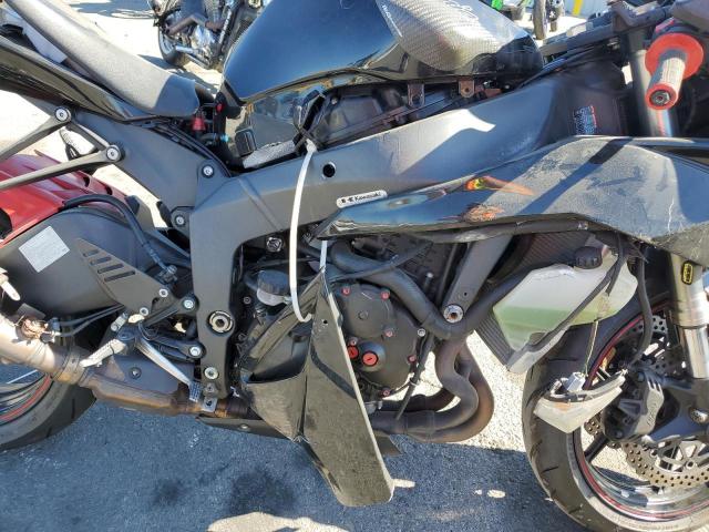 JKAZX4R15CA037687 - 2012 KAWASAKI ZX600 R BLACK photo 7