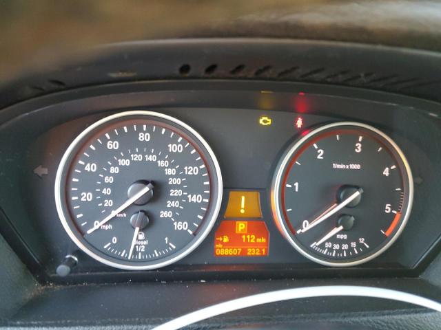 5UXZW0C56CL668576 - 2012 BMW X5 XDRIVE35D GRAY photo 9