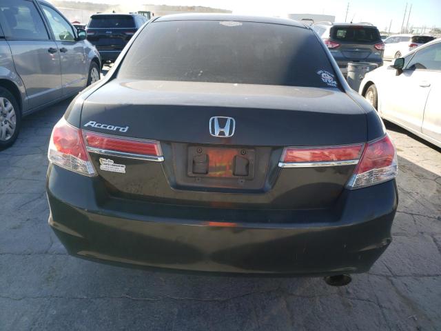 1HGCP2F34CA092123 - 2012 HONDA ACCORD LX GRAY photo 6