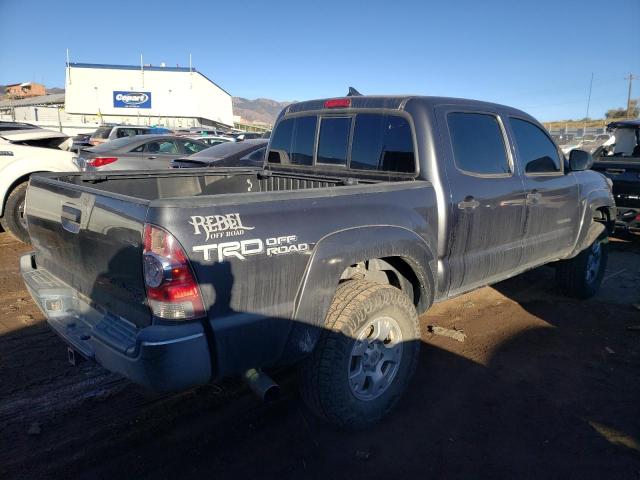 3TMJU4GN6FM189275 - 2015 TOYOTA TACOMA DOUBLE CAB PRERUNNER GRAY photo 3