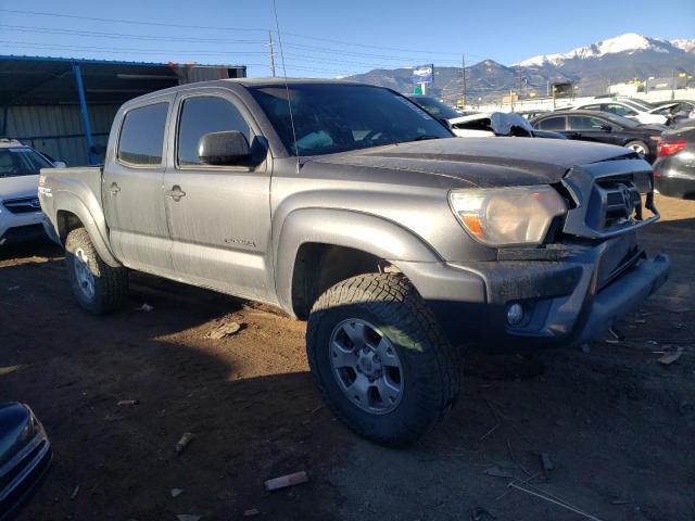 3TMJU4GN6FM189275 - 2015 TOYOTA TACOMA DOUBLE CAB PRERUNNER GRAY photo 4