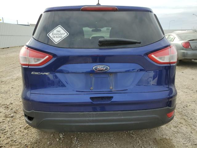 1FMCU0F79EUD75337 - 2014 FORD ESCAPE S BLUE photo 6