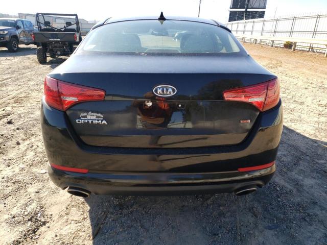 KNAGM4A77B5130558 - 2011 KIA OPTIMA LX BLACK photo 6