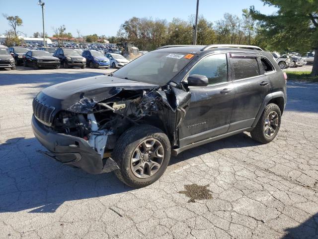1C4PJMBX0KD284268 - 2019 JEEP CHEROKEE TRAILHAWK BLACK photo 1
