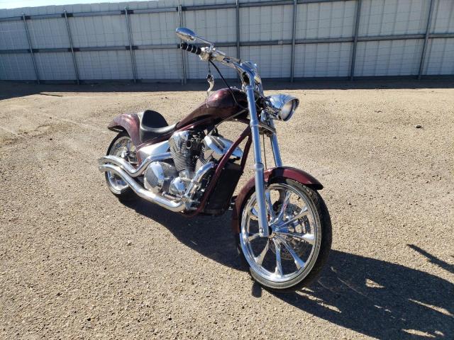 JH2SC6100BK100115 - 2011 HONDA VT1300 CX BURGUNDY photo 1