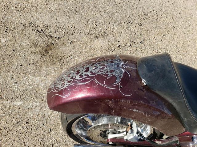 JH2SC6100BK100115 - 2011 HONDA VT1300 CX BURGUNDY photo 6