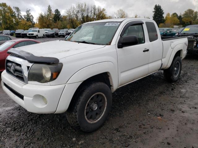 5TETU62N86Z215096 - 2006 TOYOTA TACOMA PRERUNNER ACCESS CAB WHITE photo 1