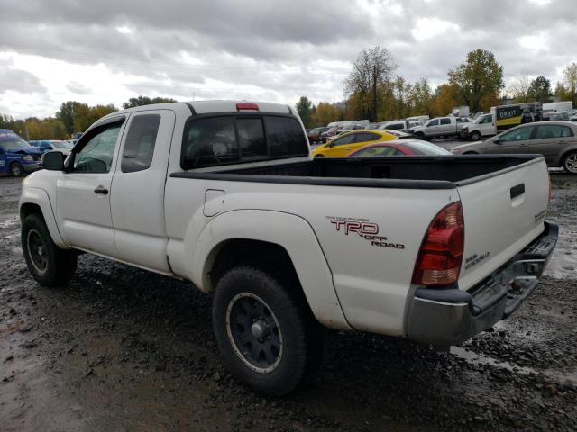 5TETU62N86Z215096 - 2006 TOYOTA TACOMA PRERUNNER ACCESS CAB WHITE photo 2