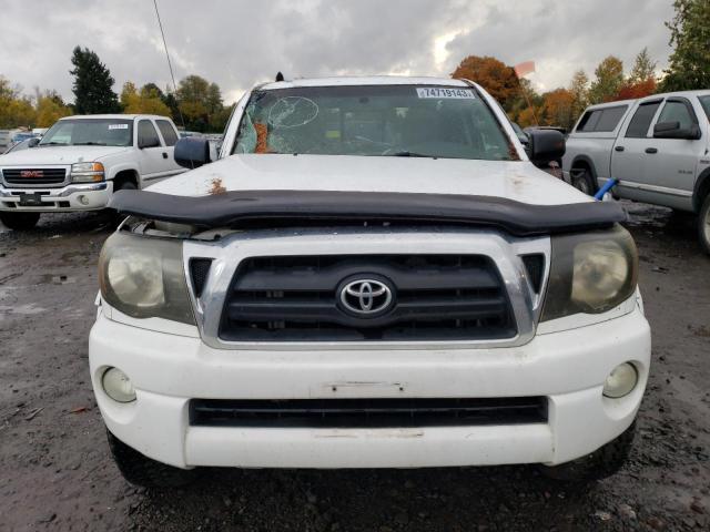 5TETU62N86Z215096 - 2006 TOYOTA TACOMA PRERUNNER ACCESS CAB WHITE photo 5