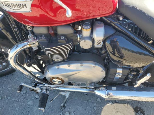 SMTD46HL4NTAV6816 - 2022 TRIUMPH MOTORCYCLE BONNEVILLE SPEEDMASTER RED photo 7