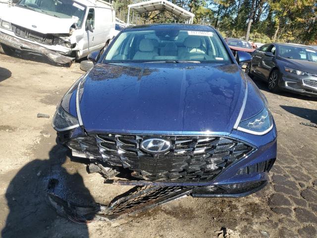 5NPEH4J24NH148491 - 2022 HYUNDAI SONATA LIMITED BLUE photo 5