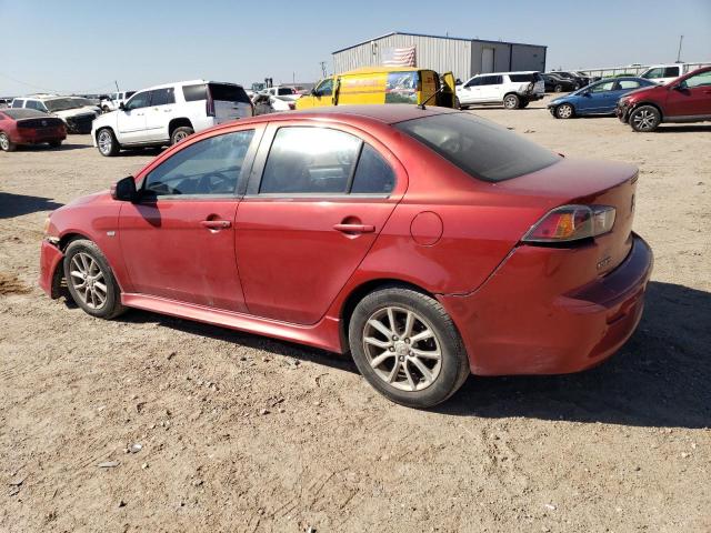 JA32U2FU3GU001633 - 2016 MITSUBISHI LANCER ES MAROON photo 2