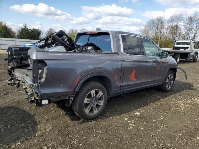 5FPYK3F73KB000718 - 2019 HONDA RIDGELINE RTL GRAY photo 3