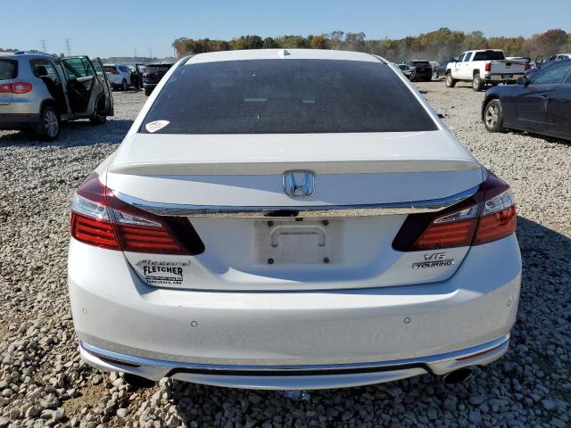 1HGCR3F96GA023007 - 2016 HONDA ACCORD TOURING WHITE photo 6