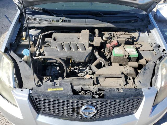 3N1AB6AP2CL746960 - 2012 NISSAN SENTRA 2.0 SILVER photo 11