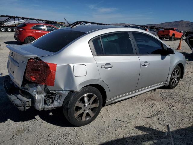 3N1AB6AP2CL746960 - 2012 NISSAN SENTRA 2.0 SILVER photo 3