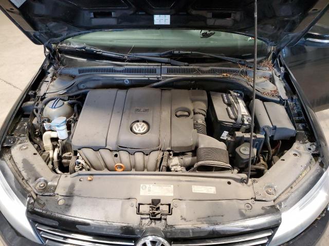 3VWDP7AJ1DM355563 - 2013 VOLKSWAGEN JETTA SE BLACK photo 11