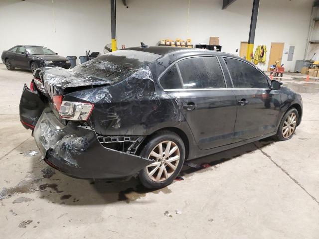 3VWDP7AJ1DM355563 - 2013 VOLKSWAGEN JETTA SE BLACK photo 3