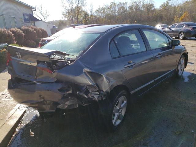 19XFA1F6XAE017731 - 2010 HONDA CIVIC LX-S Մոխրագույն լուսանկար 3