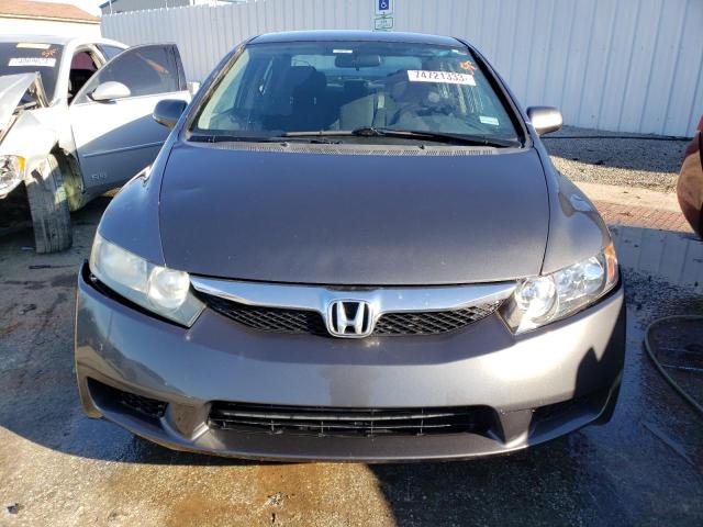 19XFA1F6XAE017731 - 2010 HONDA CIVIC LX-S Մոխրագույն լուսանկար 5