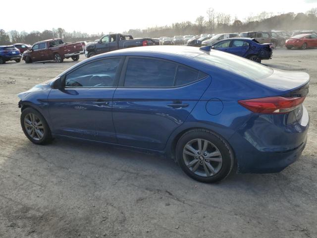 5NPD84LF3HH107933 - 2017 HYUNDAI ELANTRA SE BLUE photo 2