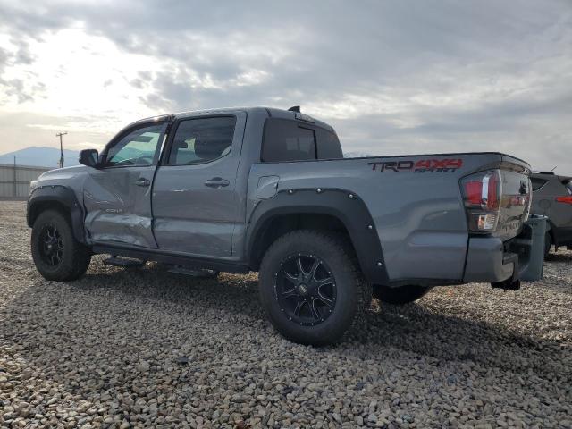 3TMCZ5AN9MM434821 - 2021 TOYOTA TACOMA DOUBLE CAB GRAY photo 2