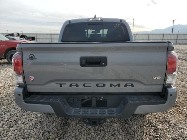 3TMCZ5AN9MM434821 - 2021 TOYOTA TACOMA DOUBLE CAB GRAY photo 6