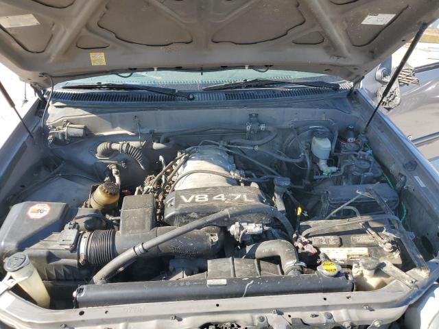 5TBRT3419YS023670 - 2000 TOYOTA TUNDRA ACCESS CAB ვერცხლისფერი ფოტო 11