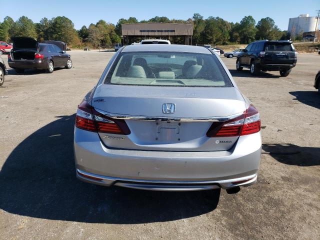 1HGCR2F3XHA286379 - 2017 HONDA ACCORD LX SILVER photo 6