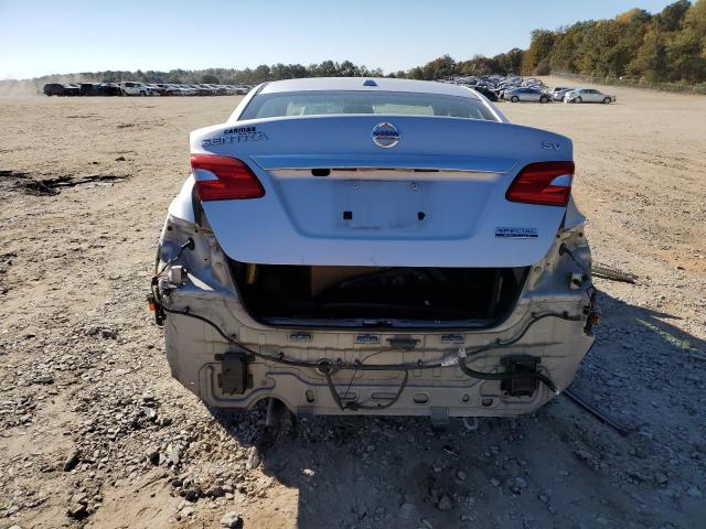 3N1AB7AP6KY302682 - 2019 NISSAN SENTRA S SILVER photo 6