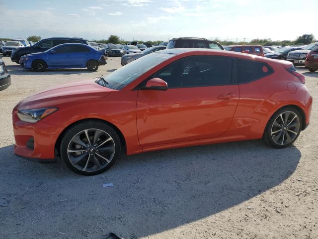 KMHTG6AF8KU007378 - 2019 HYUNDAI VELOSTER BASE ORANGE photo 1