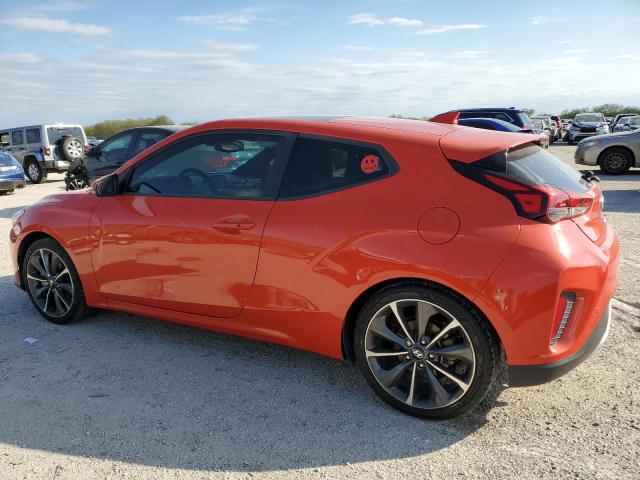 KMHTG6AF8KU007378 - 2019 HYUNDAI VELOSTER BASE ORANGE photo 2