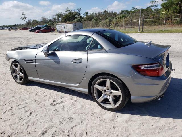 WDDPK4HA2DF051313 - 2013 MERCEDES-BENZ SLK 250 SILVER photo 2