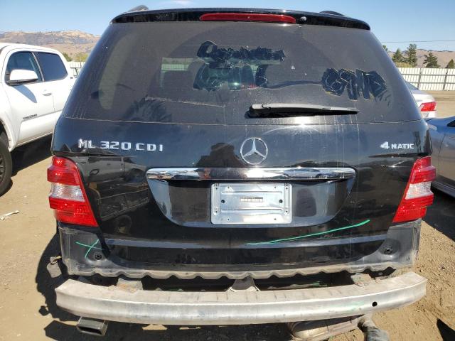 4JGBB22E78A405930 - 2008 MERCEDES-BENZ ML 320 CDI BLACK photo 6
