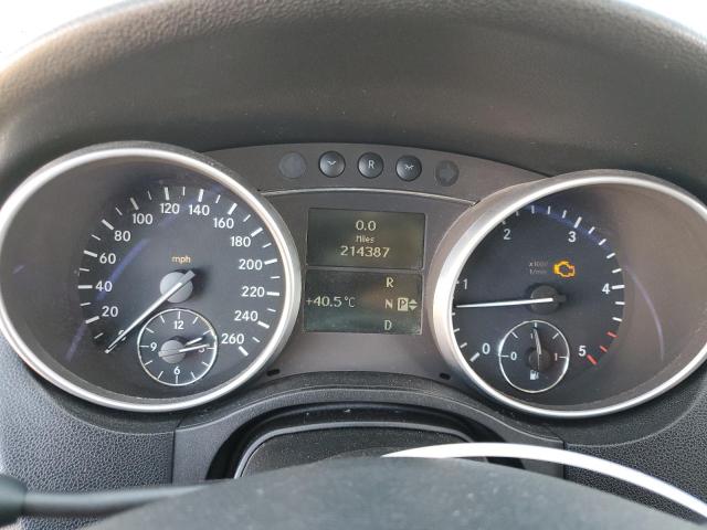 4JGBB22E78A405930 - 2008 MERCEDES-BENZ ML 320 CDI BLACK photo 9