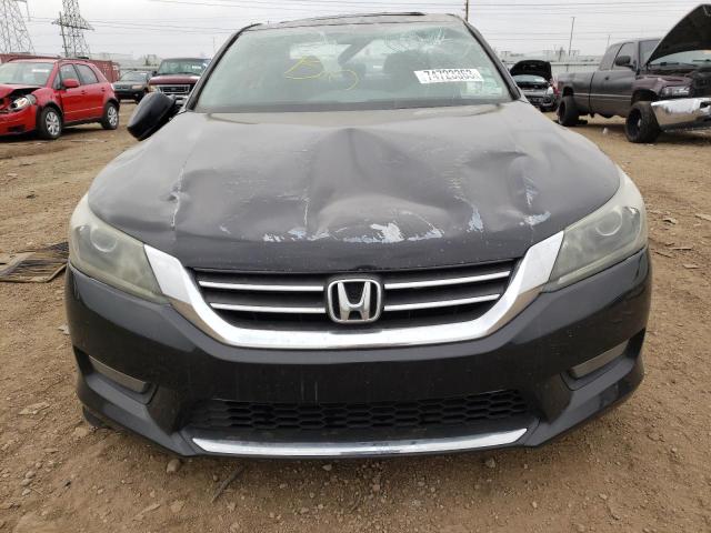 1HGCR2F7XEA258287 - 2014 HONDA ACCORD EX BLACK photo 5