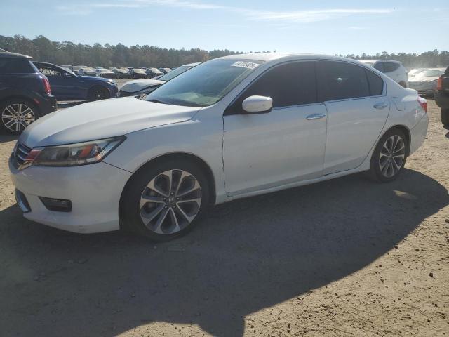 1HGCR2F58EA173575 - 2014 HONDA ACCORD SPORT WHITE photo 1