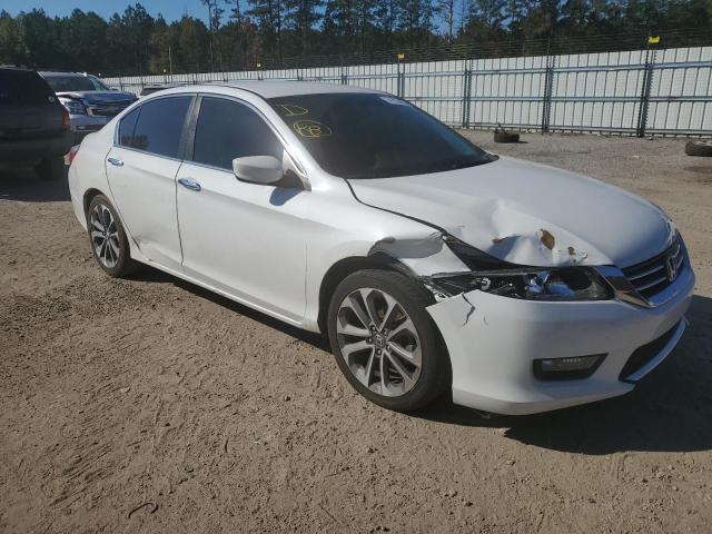 1HGCR2F58EA173575 - 2014 HONDA ACCORD SPORT WHITE photo 4