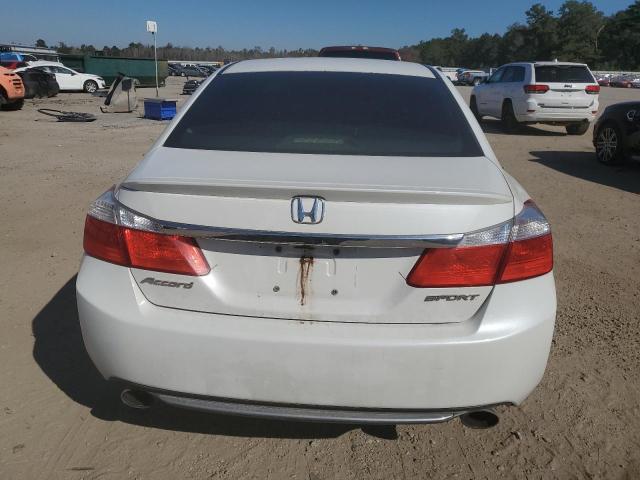1HGCR2F58EA173575 - 2014 HONDA ACCORD SPORT WHITE photo 6