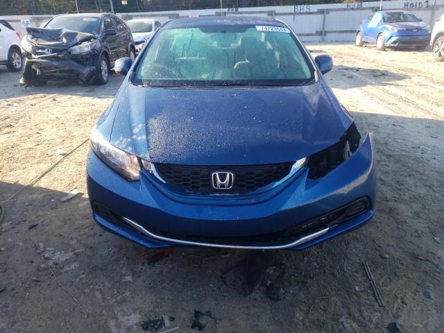 19XFB2F59DE242544 - 2013 HONDA CIVIC LX BLUE photo 5