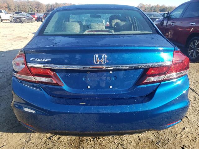 19XFB2F59DE242544 - 2013 HONDA CIVIC LX BLUE photo 6