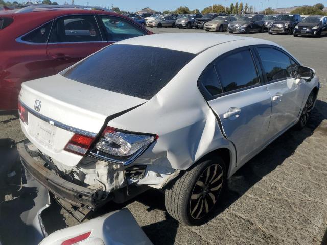 19XFB2F97FE242757 - 2015 HONDA CIVIC EXL თეთრი ფოტო 3