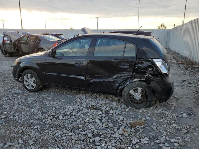 KNADH5A39B6762563 - 2011 KIA RIO BASE BLACK photo 2