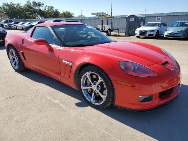 1G1YW2DW9C5106264 - 2012 CHEVROLET CORVETTE GRAND SPORT RED photo 4