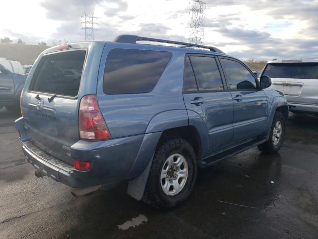 JTEBU14R340023706 - 2004 TOYOTA 4RUNNER SR5 BLUE photo 3