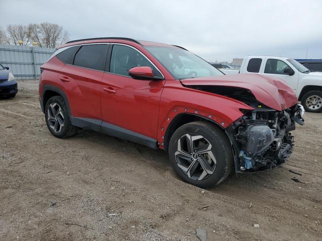 5NMJCCAE3NH031693 - 2022 HYUNDAI TUCSON SEL RED photo 4