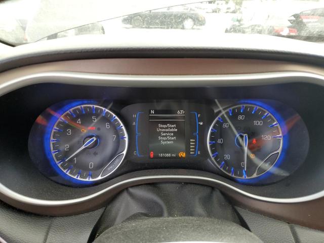 2C4RC1BG5HR850772 - 2017 CHRYSLER PACIFICA TOURING L გრაფიტი ფოტო 9