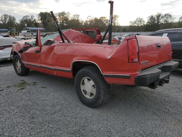 1GTEK19R3XR511778 - 1999 GMC SIERRA K1500 RED photo 2