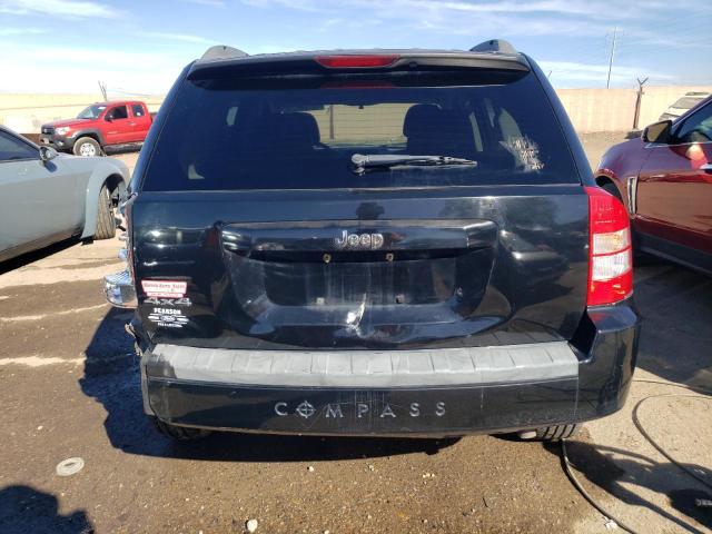 1J8FF47W37D597571 - 2007 JEEP COMPASS BLACK photo 6